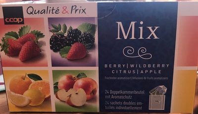 Qualité & Prix Mix mélanges de fruits à infusion aromatisés