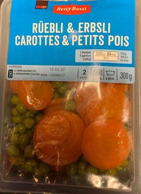 Carottes et petits pois