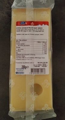 Emmentaler AOP Doux