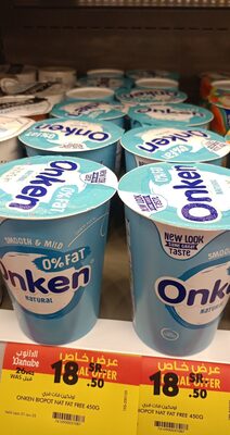 Onken natural 0% fat