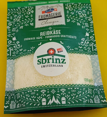 Fromage râpé Sbrinz