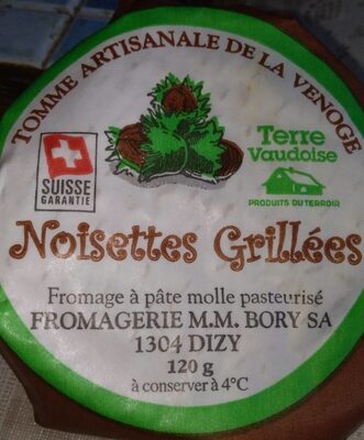 Tomme de la venoge noisette