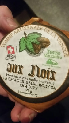 Tomme Artisanale De La Venoge Aux Noix