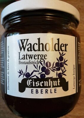 Wacholder Latwerge Brotaufstrich
