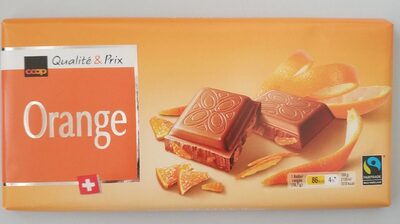 Chocolat au lait - Orange
