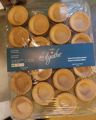 fonds de tartelettes dessert