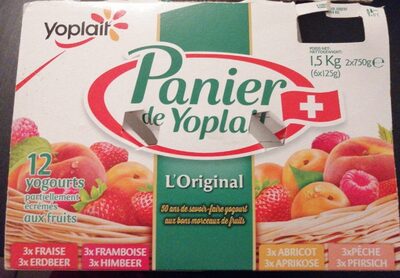 Panier de Yoplait