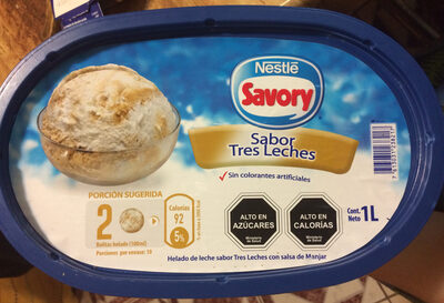 Helado Vainilla