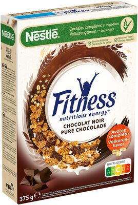 NESTLE FITNESS Chocolat Noir Céréales 375g