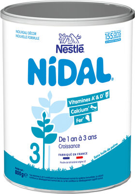 NIDAL 3 Croissance de 1 à 3 ans