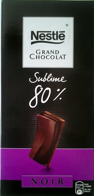 Grand Chocolat Sublime 80%