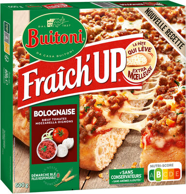 BUITONI FRAICH'UP pizza surgelée Bolognaise 600g