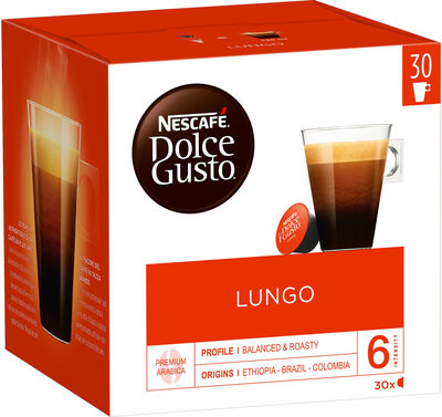 Capsules NESCAFE Dolce Gusto Lungo 30 Capsules
