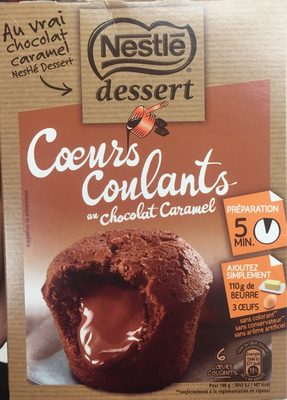 240G Preparation Coeur Coulant Caramel Nestle