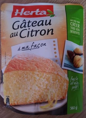 Pâte à gâteau au citron