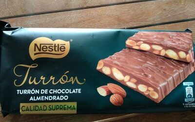 Turrón chocolate almendrado