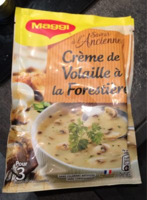 Creme de volaille a la forestiere