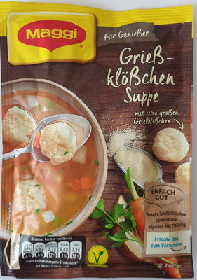 Grießklöschensuppe