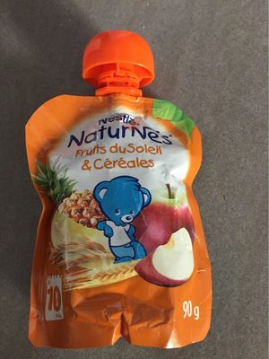 Gourde Fruits Du Soleil Et Céréales Naturnes Nestlé 90G +