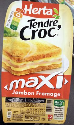 Tendre croc' - maxi jambon fromage