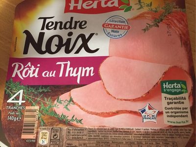 Tendre noix rôti au thym