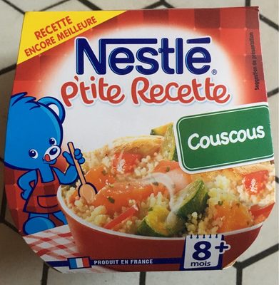 Plats bébé 8 + mois couscous