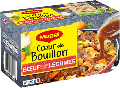 MAGGI Cœur de Bouillon Bœuf mijoté aux petits légumes 6x22g = 132g