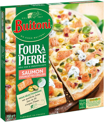 BUITONI FOUR A PIERRE Pizza Saumon 350g