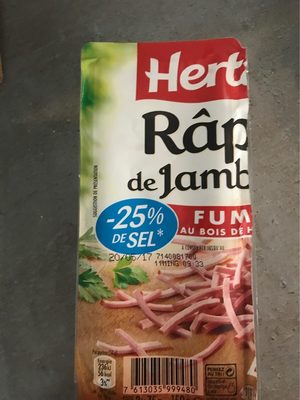 Rapé de jambon