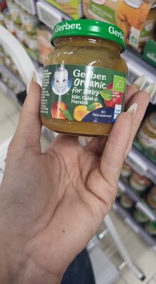 Gerber organic baby mar caisa piersica
