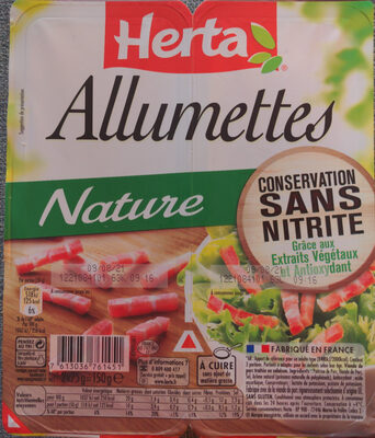 Allumettes nature