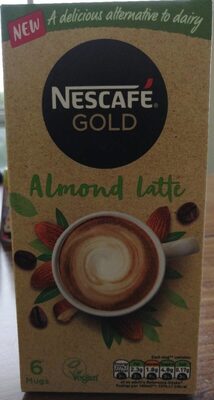 Gold Non-Dairy Almond Latte Instant Coffee x 6 Sachets