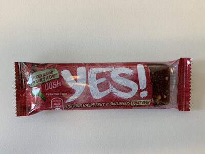 Luscious Raspberry & Chia Seeds Fruit Bar