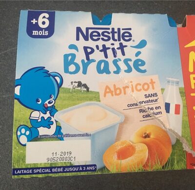 petit brassé abricot