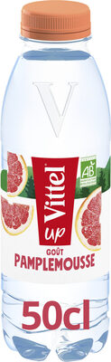 VITTEL UP eau aromatisée Pamplemousse BIO 50cl