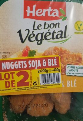 GARDEN GOURMET Nuggets Soja et Blé LOT 2 - 400g