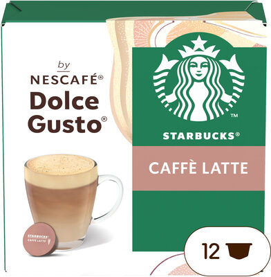 STARBUCKS By NESCAFE DOLCE GUSTO Caffe Latte 121.2g