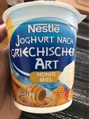 Yogourt à la Grecque au Miel