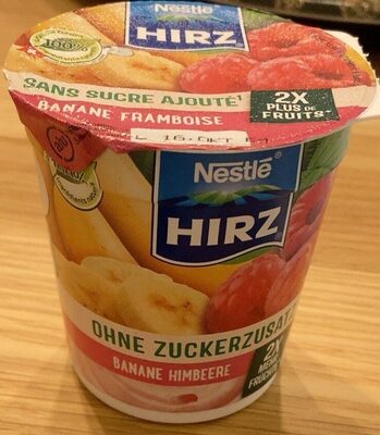 Joghurt Banane Himbeere