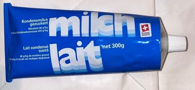Lait condensé sucré
