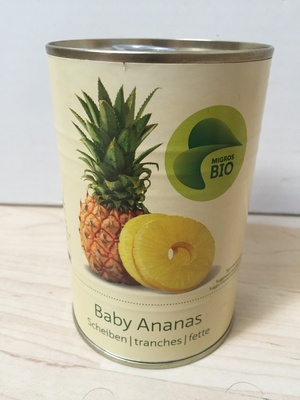 Baby Ananas tranches
