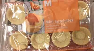 Mini Tartelettes à base de pâte à gâteaux