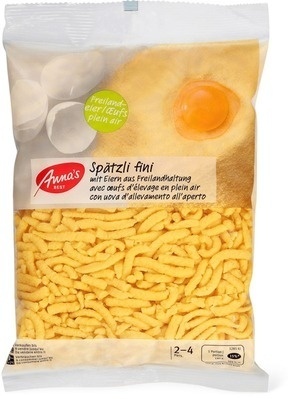 Spätzli fini