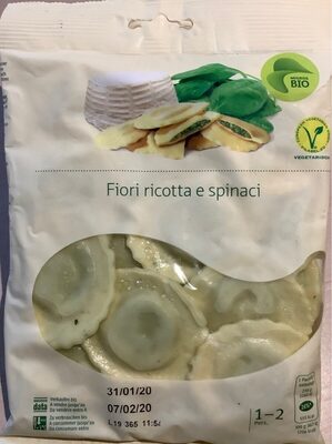 Fiori ricotta e spinaci