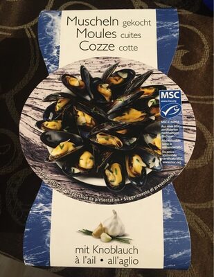 Moules Cuites à l'ail