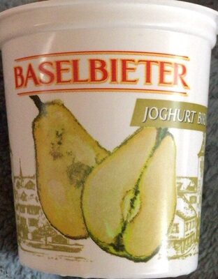 Baselbieter yoghurt poire
