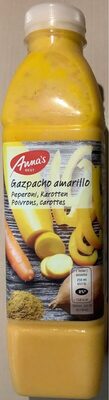 Gazpacho amarillo (poivrons, carottes)