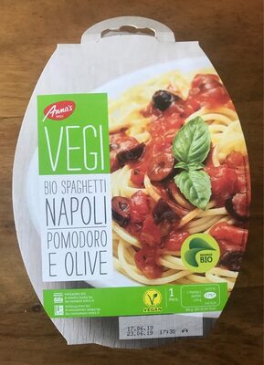 Spaghetti Napoli Pomodoro E Olive