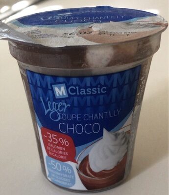 Coupe chantilly choco