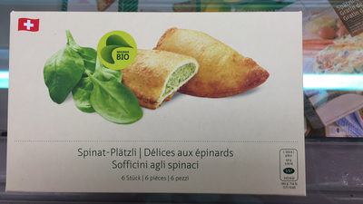 Delices aux épinards bio
